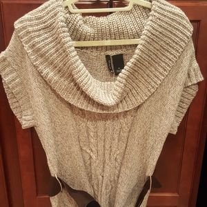 Cardigan Top with Belt